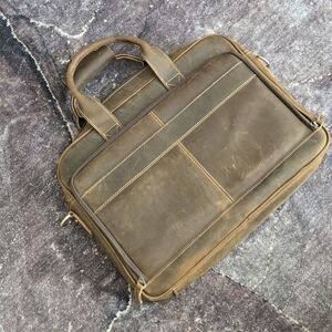 Brown Leather Men's Bag